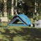 vidaXL Cort de camping pentru 1 persoană, albastru, impermeabil