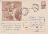 D11 - CPR - Carte postala tematica militara 10 - circulata la 1974