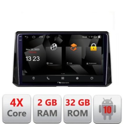 Navigatie Toyota Corolla/Auris 2018- 5230-388 Android Ecran 720P Quad Core 2+32 carplay android auto CarStore Technology foto
