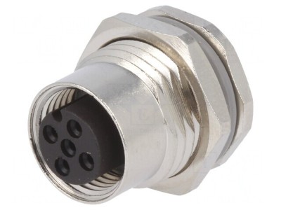 Soclu M12 3 PIN mamă IP67 DeviceNet CANopen foto