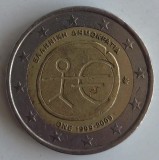 Moneda Grecia - 2 Euro 2009 - Uniune Economica Monetara