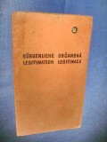 1361A-Legitimatie veche germana 1940- Deutches Reich 1940.