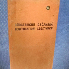 1361A-Legitimatie veche germana 1940- Deutches Reich 1940.