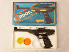 Pistol jucarie vechi aer comprimat Super Condor Cal. 7 mm foto