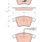 TRW GDB1721 COTEC set placute frana,frana disc
