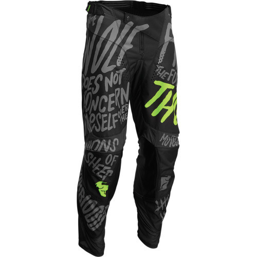 Pantaloni atv/cross copii Thor Pulse Counting Sheep, culoare negru/acid, marime Cod Produs: MX_NEW 29032074PE