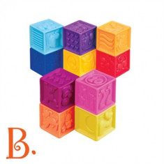 10 Cuburi Moi B.Toys foto