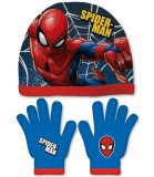 Set Copii Arditex: Șapcă și Mănuși Spiderman Mărime 51/54, Material Acril, V&acirc;rstă Peste 4 Ani