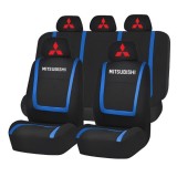Set Huse Scaune Universale Compatibile cu Mitsubishi &ndash; Negru/Albastru