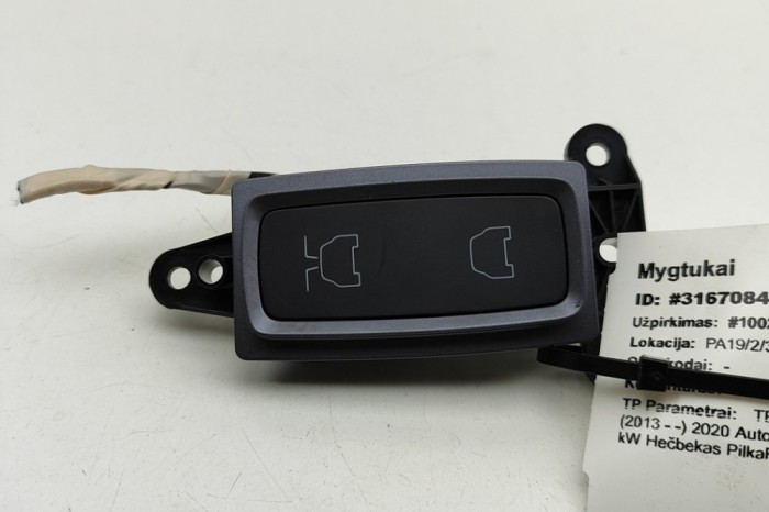 Comutator TESLA MODEL X 2020 OEM: 1080487-01-A | 31670841
