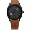 Ceas barbatesc Curren brown army