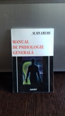 Manual de psihologie generala*Alain Lieury foto