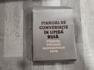 Manual de conversatie in limba rusa de Sima Borlea foto