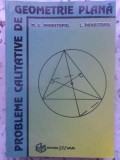 PROBLEME CALITATIVE DE GEOMETRIE PLANA-M.E. PANAITOPOL, L. PANAITOPOL-353576