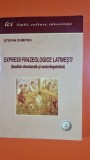 Expresii frazeologice latinesti - Stefan Dumitru