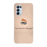 Husa compatibila cu Oppo A54 5G, Viceversa, model Unpopular Dexter, Silicon, TPU, Transparent, Carcasa