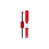 Ruj de buze lichid, NYX, Shine Loud, 34 Rebel In Red Serrano, 3.4 ml