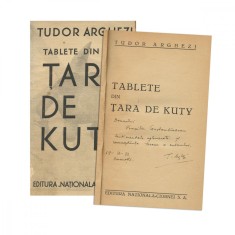 Tudor Arghezi, Tablele din țara de Kuty, cu dedicație pentru Pompiliu Constantinescu