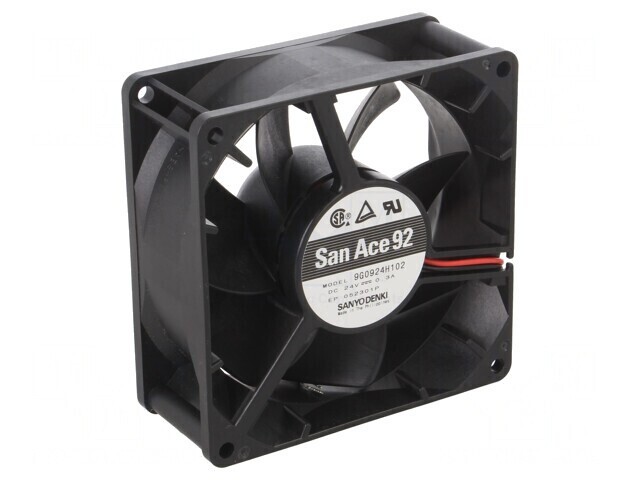 Ventilator axial 24V 92x92x38mm 152.4m3/h 43dBA