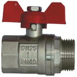Cumpara ieftin Robinet trecere pentru apa cu fluture, 1&quot;, Fi + Fe