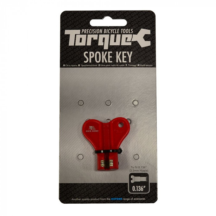 Cheie spite Torque Spoke, 3.5mm, rosu