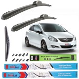 Ștergătoare Opel Corsa D 3 doors (2006-2010) TeamCar&reg; &ndash; Set Complet