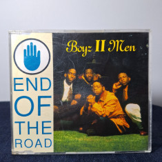 CD Audio - Boys II Men - End of the road, contine 4 versiuni a melodiei. 1992