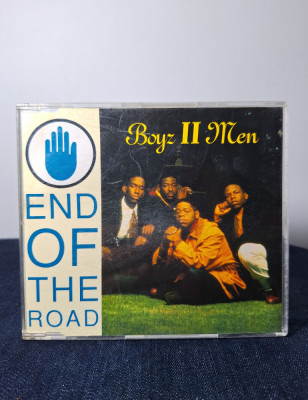CD Audio - Boys II Men - End of the road, contine 4 versiuni a melodiei. 1992 foto