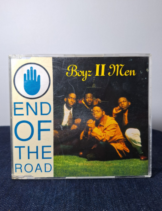 CD Audio - Boys II Men - End of the road, contine 4 versiuni a melodiei. 1992