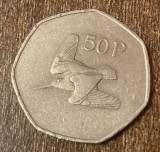 C50 - Moneda foarte veche - Irlanda - 50 pence - 1983