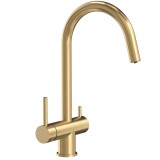 Baterie de bucătărie REA Caren BRUSH GOLD