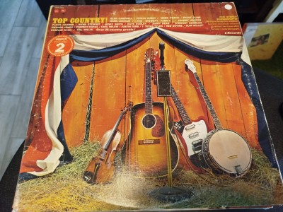 Vinil 2XLP Various &amp;lrm;&amp;ndash; Top Country (VG) foto