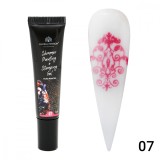 Gel vopsea pentru pictura chinezeasca si stamping Painting+Stamping cu sclipici 8ml, 07