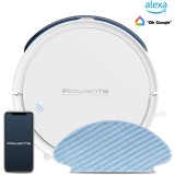 Aspirator robot Rowenta X-Plorer Serie 50 RR7387WH, Wi-Fi, Allergy Care, Smart Exploration 4.0, 3 Functii de curatare, 0.4 L, Autonomie de 120 min, 1.