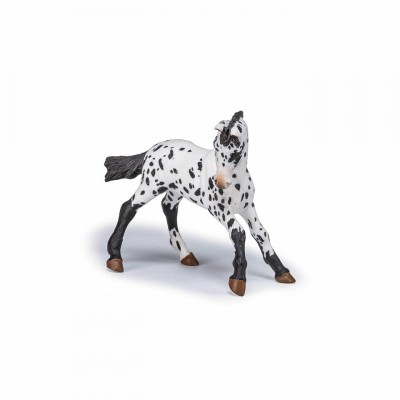 Papo Figurina Manz Appaloosa Negru foto