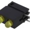 LED Galben 3mm 2 Diode 20mA 2.1V