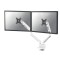 Brat dublu monitor Neomounts DS70-250WH2; pentru display-uri cu diagonale 17&quot;-32&quot;,