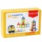 Set de constructie magnetic 3D - 38 piese