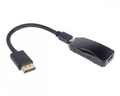 Adaptor HDMI la Displayport 8K30Hz/4K120Hz cu alimentare USB, kportad29