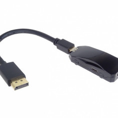 Adaptor HDMI la Displayport 8K30Hz/4K120Hz cu alimentare USB, kportad29