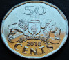 Moneda exotica 50 CENTI - Republica ESWATINI, anul 2018 * cod 5054 = UNC, Africa