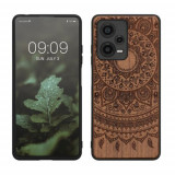 Husa kwmobile pentru Xiaomi Redmi Note 12 Pro Plus , Lemn, Maro, 60694.03, Carcasa