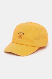 Rip Curl șapcă de baseball din bumbac femei, culoarea portocaliu, cu imprimeu, 04QWHE