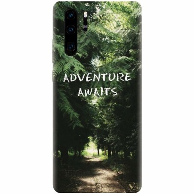 Husa silicon pentru Huawei P30 Pro, Adventure Awaits Forest foto