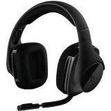 Casti gaming G533, Wireless, DTS Surround 7.1, Black, Logitech