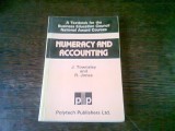 NUMERACY AND ACCOUNTING - J. TOWNSLEY (CARTE IN LIMBA ENGLEZA)