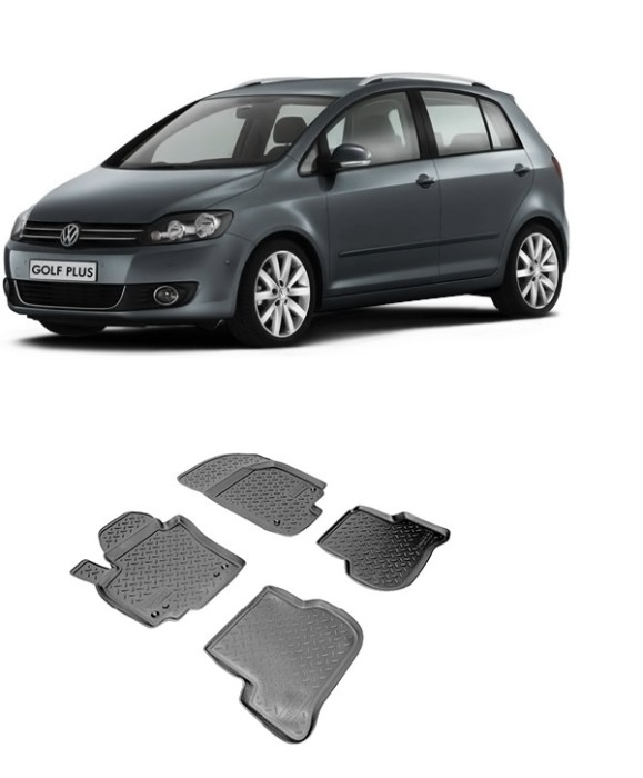 Set covorase cauciuc tip tavita VW Golf Plus (2009-2014)