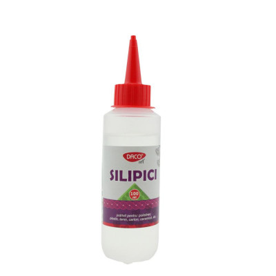 Tub Lipici cu Silicon Daco Silipici, 100 ml, Lipire Rezistenta, Lipici Siliconic, Tub Lipici, Lipici la Tub, Lipici cu Silicon, Tuburi Lipici, Tuburi foto