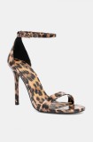 Aldo pantofi cu toc JACYNTHE culoarea maro, 13922272