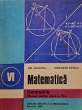 Ion Cuculescu - Matematica - Geometrie - Manual pentru clasa aVI-a (editia 1985)